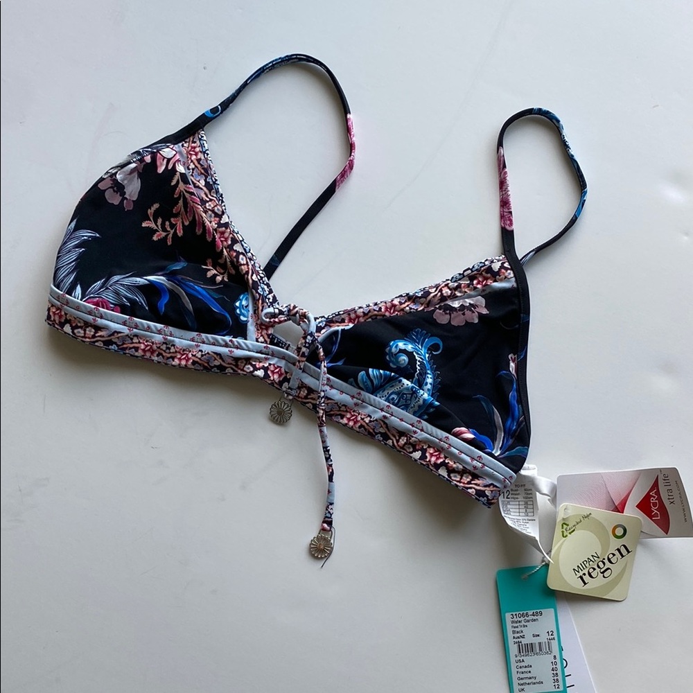 Seafolly - Water garden Floral Triangle Bikini Top